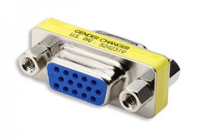 Adaptador VGA - Cambiador de Genero MANHATTAN - VGA (D-Sub), VGA (D-Sub), Hembra/hembra