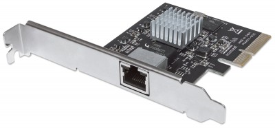 Tarjeta de red PCI Express INTELLINET 507950 - Alámbrico, PCI Express, Ethernet, 10 Gbps, 100 Mbps, 1 Gbps, 2.5 Gbps, 5 Gbps, 10 Gbps