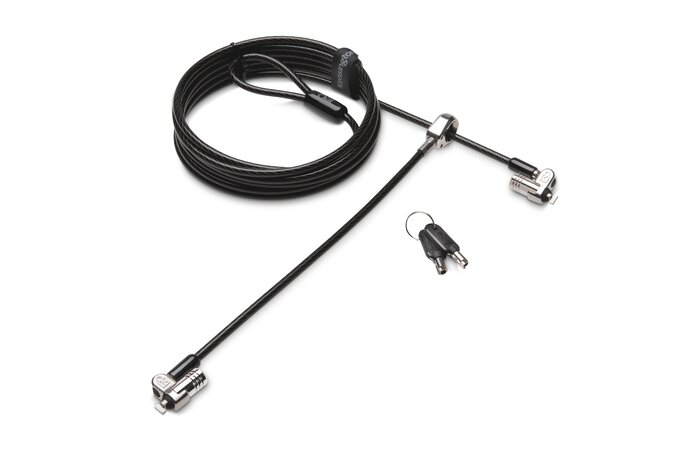 Candado  KENSINGTON K65048WW - Llave, Negro, Laptops