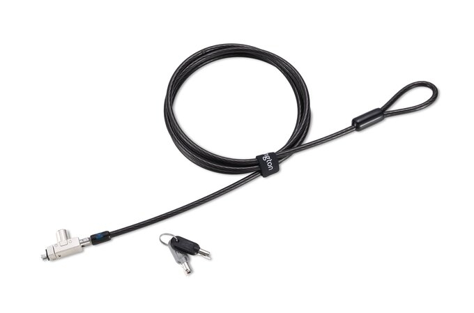 Candado con llave N17 para portátiles con ranuras en forma de cuña K60501M KENSINGTON. -