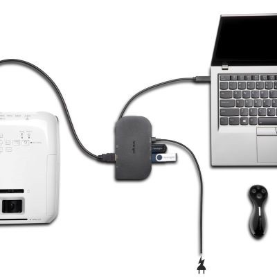 Docking Station KENSINGTON K33968WW - 1, Plata