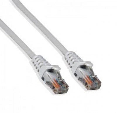Cordón de Parcheo Cat. 5e - (24 AWG), 3 mts. (10ft) cableado estándar T-568B, BLANCO