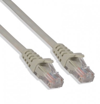 Cordón de Parcheo   Cat. 6 - 15m, (23 AWG), 15 mts. (50 ft) cableado estándar T-568B, GRIS