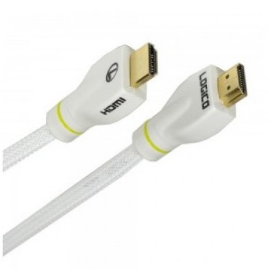Cable de Video HDMI LOGICO HD1420W - 1, 4 m, Color blanco