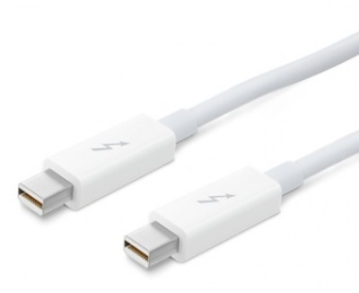 Cable Thunderbolt APPLE MD862BE/A - Color blanco, Apple, 0, 5 m, CableThunderbolt