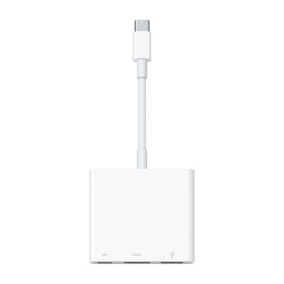 Adaptador USB-C APPLE MJ1K2AM/A - Color blanco, Apple, Adaptadores