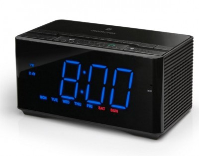 Radio despertador inalámbrico MEMOREX MC5550 - Negro, FM
