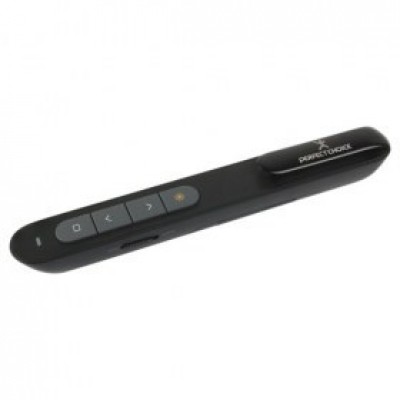 Presentador PERFECT CHOICE PC-044871 - Negro, RF inalámbrico, 10 m