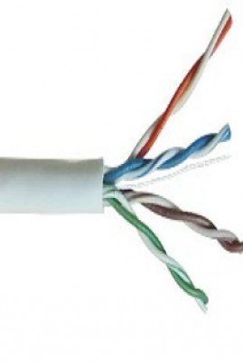 Cable UTP Cat5e ENSON 12251W100 - 100 m, Blanco