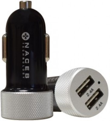 Cargador para Auto Naceb Technology NA-601 - Auto, Negro