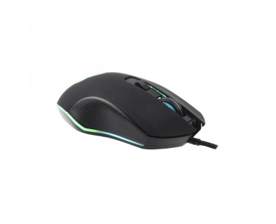 Mouse Naceb Technology NA-0932 - USB, Juego, 800-2400 DPI, Negro