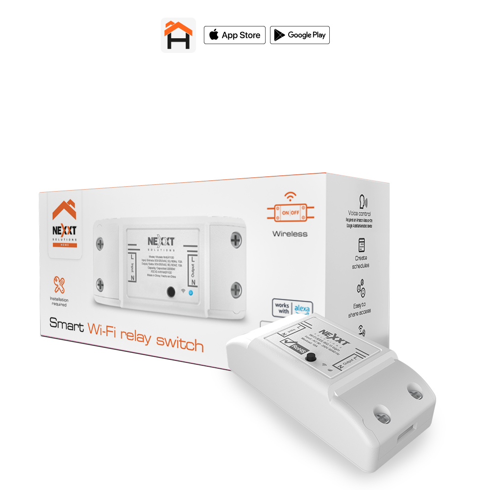 Interruptor de relé inteligente con conexion Wi-Fi -