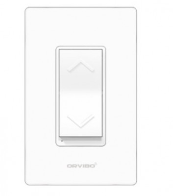 Interruptor Dimmer Orvibo T10D1ZW-1UO - Color blanco, Inalámbrico y alámbrico, Wi-Fi, 100- 120