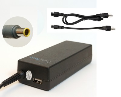 Cargador / Adaptador para Laptop OVALTECH OTAC-E57 de 90W 20V-4.5A (7.7*5.5) -