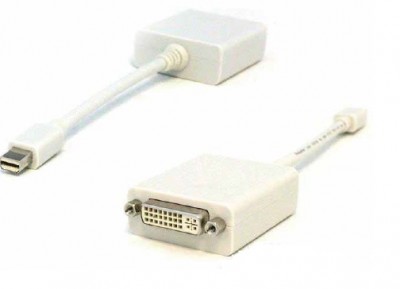 Cable Mini DisplayPort a DVI OVALTECH OT10010 - Mini DisplayPort, Color blanco