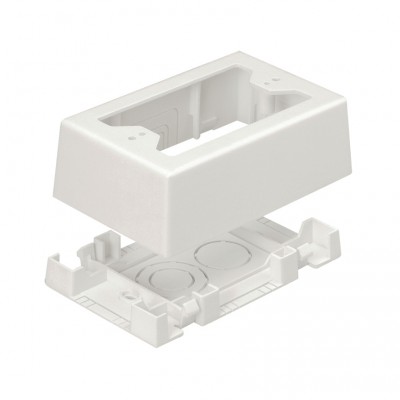 Caja Aparente PANDUIT JBX3510WH-A - Color blanco, PVC