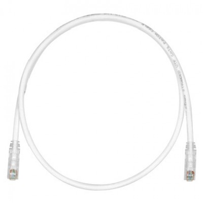 Cable de Parcheo PANDUIT UTPSP7GYY - 2, 13 m, RJ-45, RJ-45, Color blanco