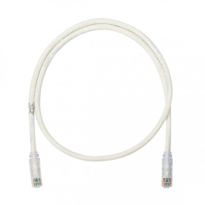 Cable de Parcheo PANDUIT NK6PC5Y - 1, 52 m, RJ-45, RJ-45, Color blanco