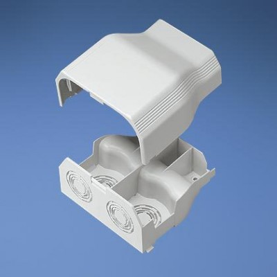 Reductor t70 PANDUIT T70EEWH - PVC, Color blanco