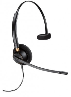 Diadema Marca Plantronics HW510 - QD, Monoaural