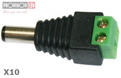 Adaptador de Energía PROVISION-ISR PR-C08X10 - Negro