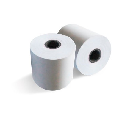 Rollo de Papel Térmico Qian  ANJET - 10 Rollos, Color blanco, Rollo