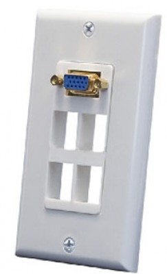 Tapa - Faceplate BROBOTIX 087311 - Color blanco