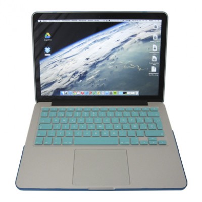 Membrana Macbook pro retina BROBOTIX 350225T - Azul, Plástico, Apple