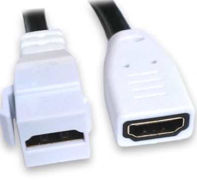 Jack HDMI BROBOTIX 104691 - HDMI, Color blanco