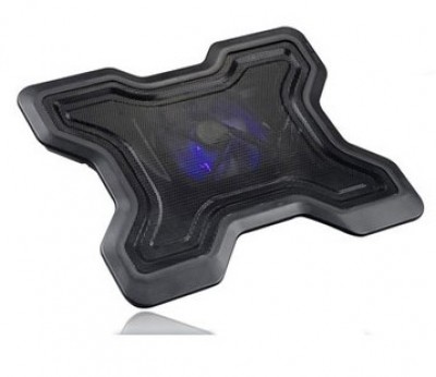 Base Enfriadora BROBOTIX 225218 - Negro, Aluminio, Base enfriadora, Universal