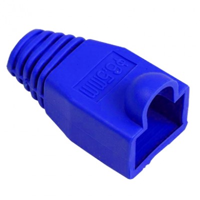 PROTECTOR DE PLUG BROBOTIX 351920-20 - RJ-45, Azul Marino