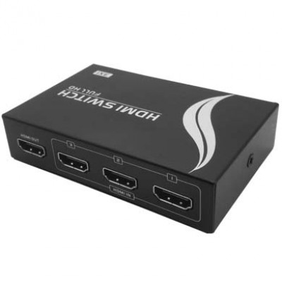MULTIPLEXOR  BROBOTIX 001431 - HDMI, HDMI, Negro