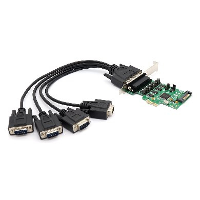 Tarjeta Serial BROBOTIX 651916 - PCI express, 4 puertos
