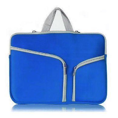 Funda - 15.4 Pulgadas, p/Laptop, Neopreno, Azul Rey, BROBOTIX 497189