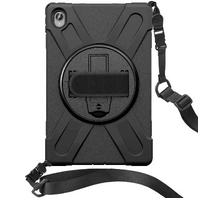 FUNDA PROTECTOR DE USO RUDO - CON CORREA Y GIRO 360º PARA LENOVO P11, 11 pulgadas 2021 TB-J606F / J607F / J616F / TB-J606X 6001929 BROBOTIX