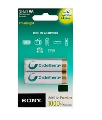 Pilas Recargables SONY NH-AA-BKNKN - Ni-MH, 2100 mAh, Universal, AA, 2 pieza(s)