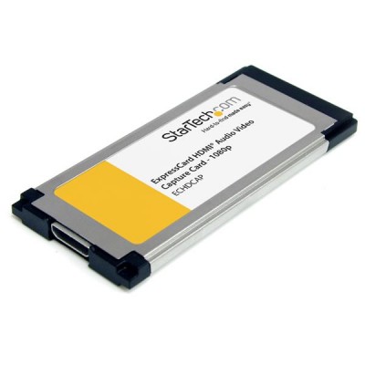Tarjeta Adaptadora Capturadora StarTech.com ECHDCAP - HDMI, ExpressCard