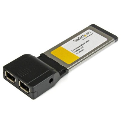Adaptador Tarjeta FireWire 400 StarTech.com EC13942A2 - ExpressCard, 400 Mbit/s, Alámbrico