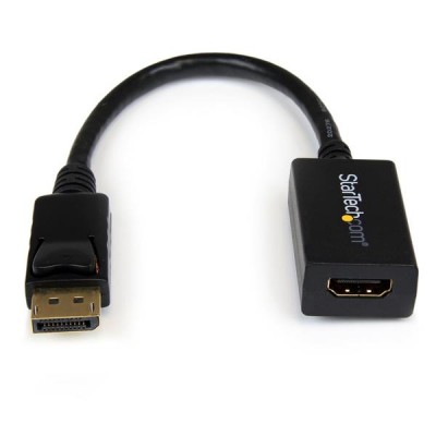 Convertidor DP a HDMI StarTech.com DP2HDMI2 - HDMI, HDMI, Macho/hembra, Negro