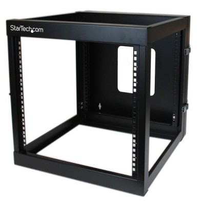 Rack de acero StarTech.com - Montado en la pared, Negro, 63, 4 kg, Acero