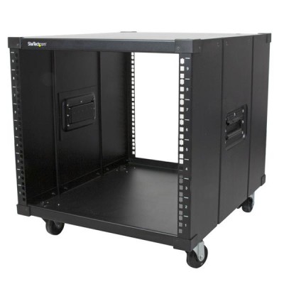 Rack Portátil 9U con Manijas StarTech.com - Independiente, Negro, 99, 8 kg, Acero