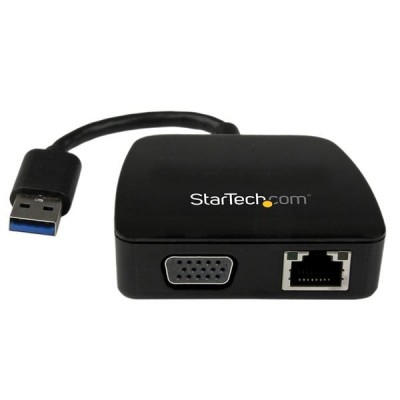 Dock Station StarTech.com USB31GEVG - Negro, De plástico