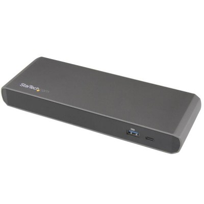 Docking Station StarTech.com TB3DKDPMAW - Negro, Docking