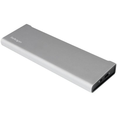 Replicador de Puertos Thunderbolt 2 StarTech.com TB2DOCK4K2DP - Color blanco, Replicador de Puertos, Universal