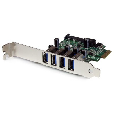 Tarjetas PCI Express StarTech.com - PCI-E, USB 3.0 A, Plata