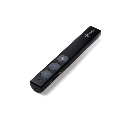 Presentador Láser Stylos STAPRL1B - Negro, USB, 24.6g, 50 m