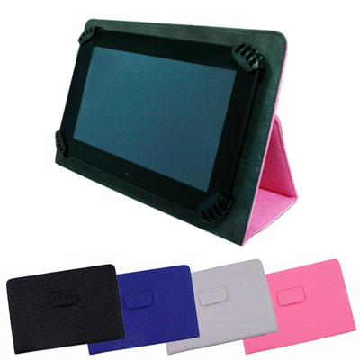 Funda GINGA - 7 pulgadas, Folio, Rosa, Universal