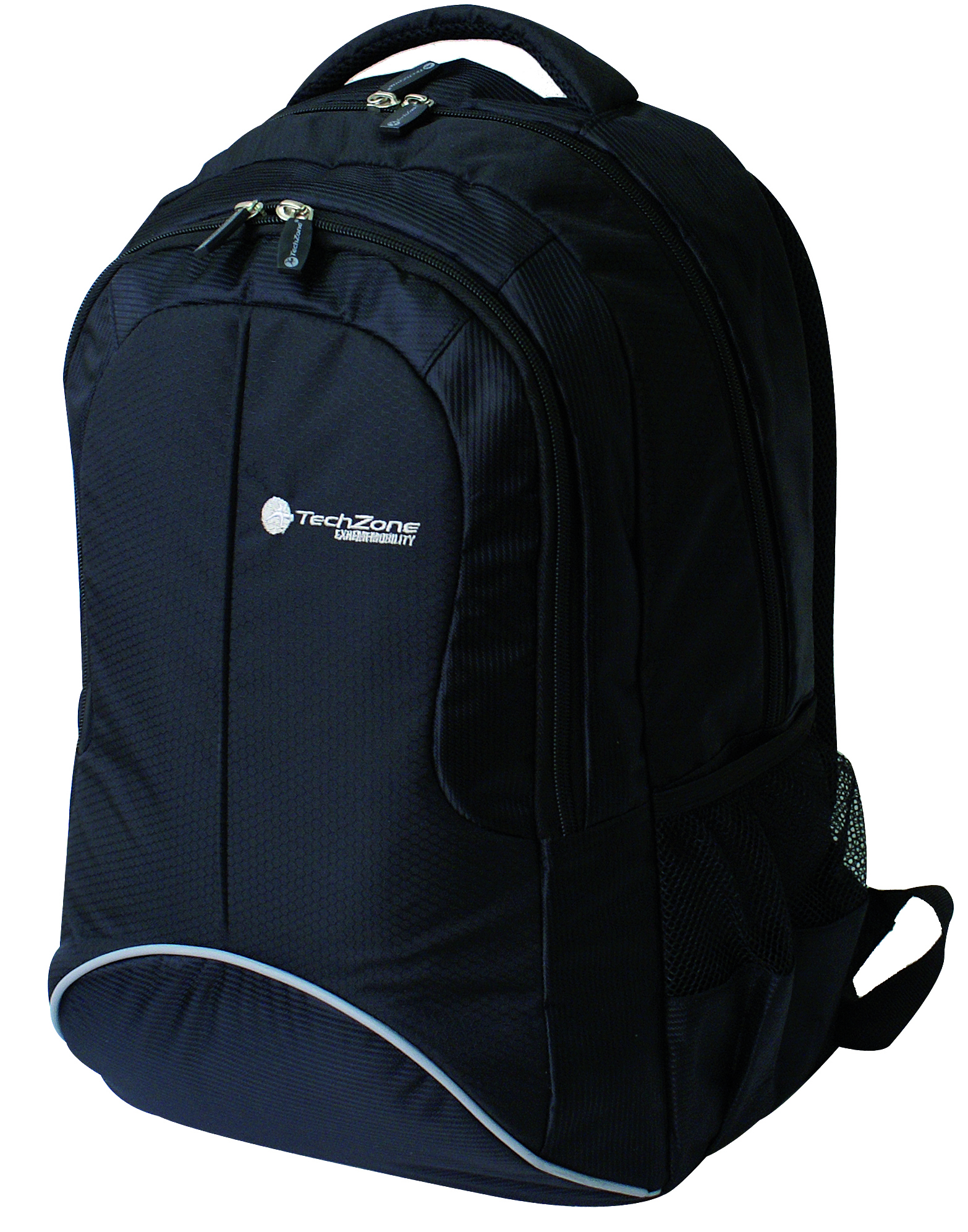 Backpack Eco Sport TechZone - de 15.6 pulgadas, múltiples compartimientos, costuras y asas reforzadas, garantía limitada de por vida.