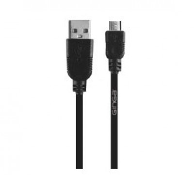 Cable Micro USB GINGA GO17CAB03MIC-NG - Micro USB, USB, 1 m, Negro