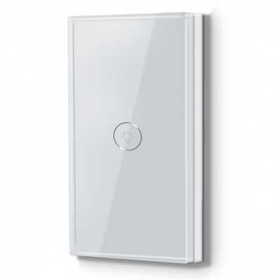 Interruptor de Luz WiFi TECHZONE TZAPASH01 - Blanco, Inalámbrica, 50/60Hz, 100-240V